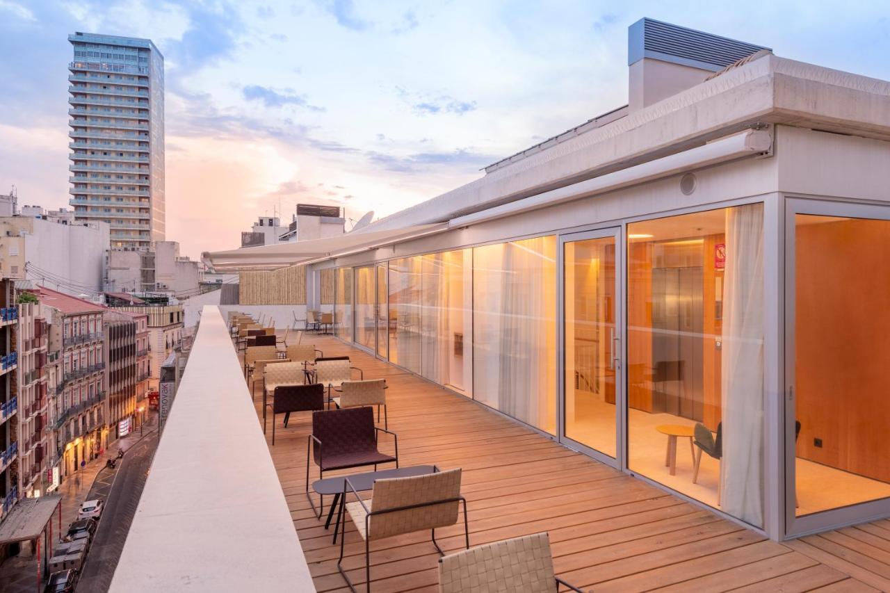 Eurostars Portico อาลิกันเต ภายนอก รูปภาพ The hotel's rooftop